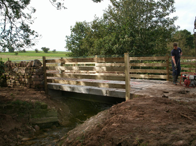 Culvert removed, bridge built and fish access facilitated - job done