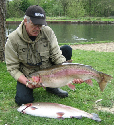 He brings home two absolutely huge trout and moans it was all too easy and not very challenging. What’s that all about?