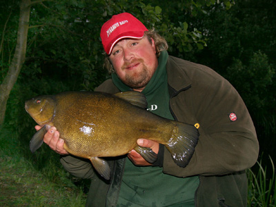 I was pleased to get this 9:14 for my tench DVD when the lake was in a dour mood