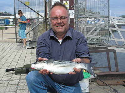 I was really pleased to help my old friend Nigel to catch his first mullet this summer. Another convert made for the ‘British Bonefish’!