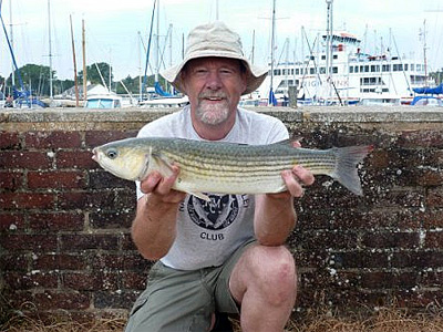 The best fish of the day. A cracking five pounder for Steve.