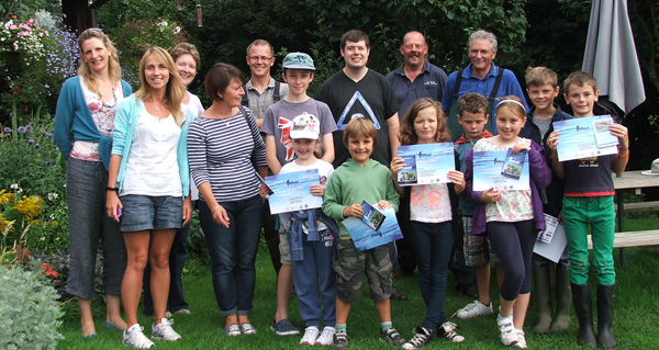 Children, staff and coaches at the Albrighton Trust