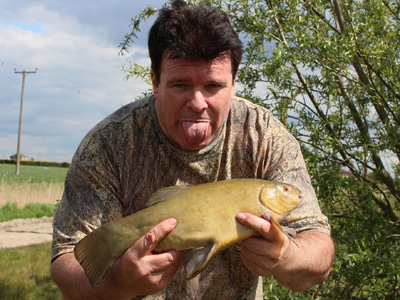 Not all the tench I saw this month were lumps!