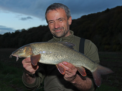 Ian caught on the Wye as soon as he started fishing effectively