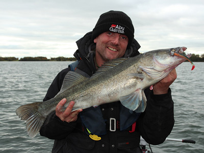 A mean looking fish of about 8lb 