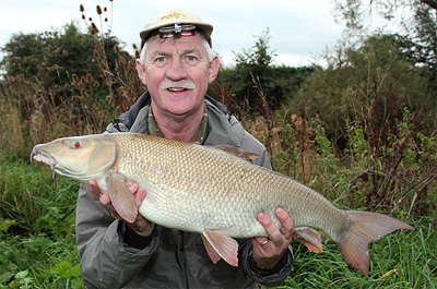 14lb 8oz - one of the biggest fish that I know of in this stretch of the Avon.