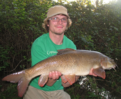 James with his new PB