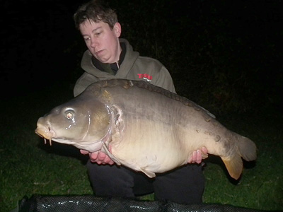 Elaine with a 37lb 6oz fish