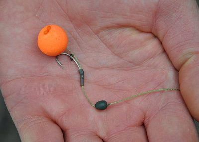 pop-up baits are used less and less on day ticket waters