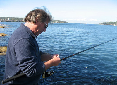 I'm still in Australia - and fishing at Manly