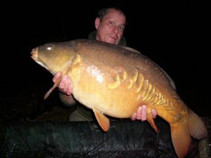 Steve Willetts with a 30lb 13oz fish