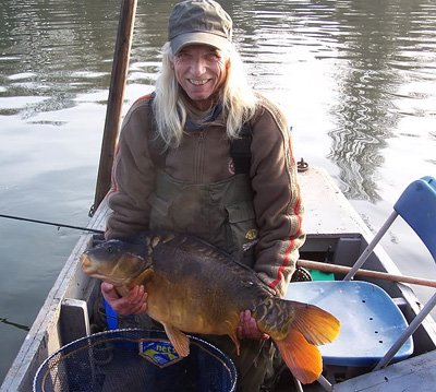 Clarkie's 23lb carp, bread works well in the right hands!