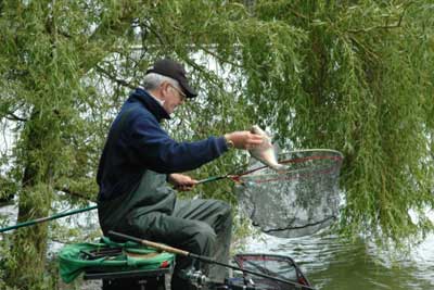 Neil bags a fish