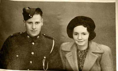 Rons mum and dad in 1941