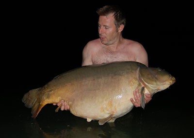 Colin Fowler with his 76lb Croix mirror