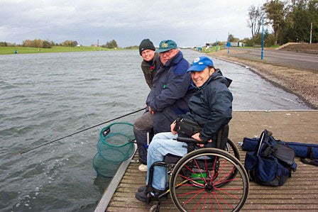 Boost for disabled anglers