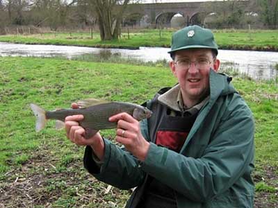 An Itchen grayling for Nigel Connor