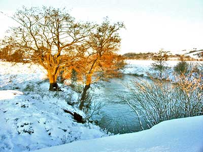 A covering of snow