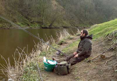 Andy on the Ribble