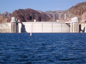 The Hoover Dam, Lake Mead