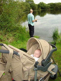 First session, aged three weeks