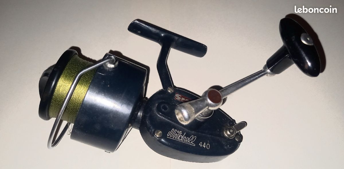 Vintage Boxed MITCHELL 410 Fixed Spool Fishing Reel With Spare