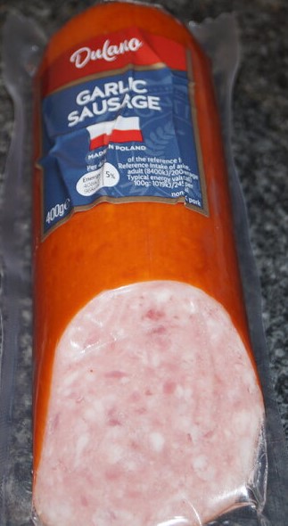 Lidl garlic sausage..JPG